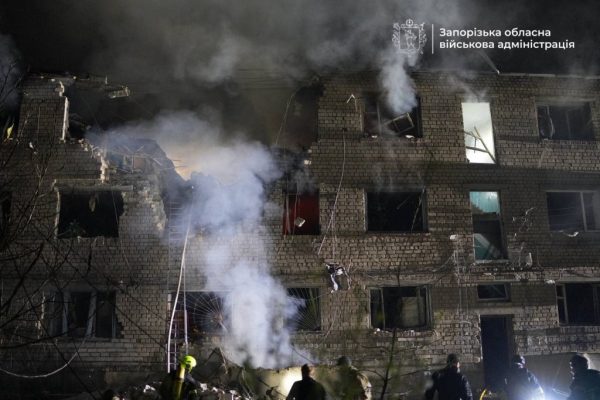 Erőteljes robbanások dübörögnek Zaporizzsja területén