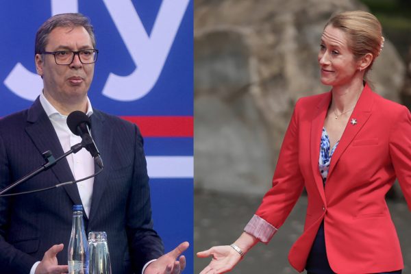 Vučić karakán üzenete Kallasnak