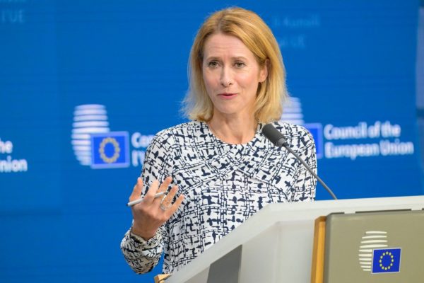Kallas: Brüsszel „szeretné, ha az Egyesült Államok is részt venne a terhek viselésében”