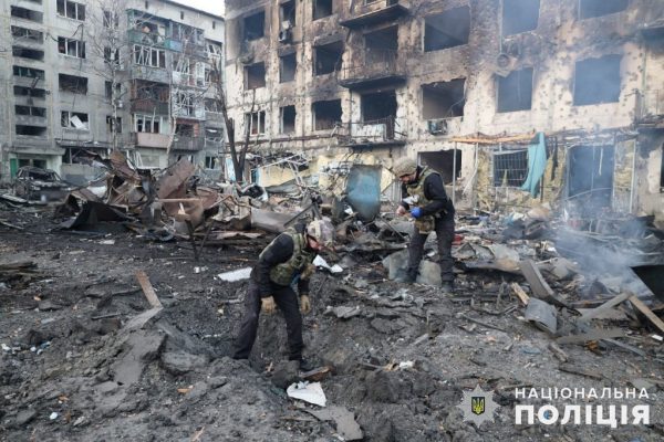 Frontáttörés, összeomló ukrán védelem